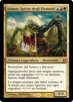 1x Animar, Soul of Elements NM- Commander MTG Near Mint Minus x1 Magic ITALIAN - Image 1