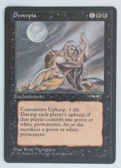 MTG Bling - Reserved List - Dystopia - Alliances -H76 [played] - Image 1