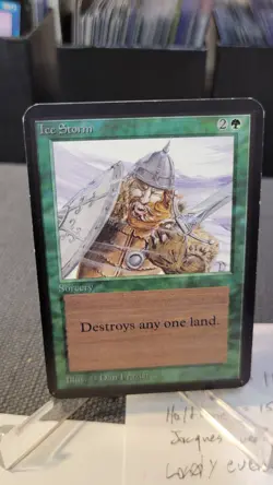 mtg ALPHA ICE STORM LP/NM VHTF! - Image 1