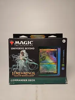 Magic the Gathering Lord of the Rings - Elven Council - Commander Deck 195166205052 - Image 1