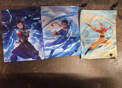 MTG Avatar: The Last Airbender 5 Dice Bags Set Promo Magic the Gathering - Image 2