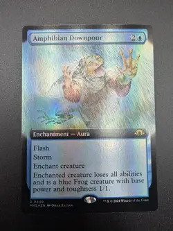 MTG; Amphibian Downpour (Extended Art) Modern Horizons 3; FOIL; NM Unplayed - Image 2
