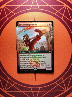 Firebending Student MTG FOIL PROMO Discount: 5+ Magic Singles - Image 1