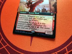 Firebending Student MTG FOIL PROMO Discount: 5+ Magic Singles - Image 2