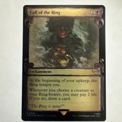 Call of the Ring (Showcase Scrolls) (Silver Foil) MTG the Lord of the Rings - Image 1