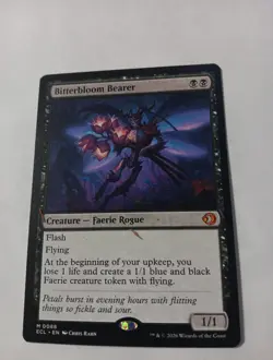 1x Mtg Bitterbloom Bearer Mythic Rare Lorwyn Eclipsed Ready To Ship NM - Image 2