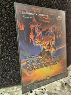 Final Fantasy MTG - Shantotto's Coercion Showcase Rare Non-Foil (Near Mint) - Image 4