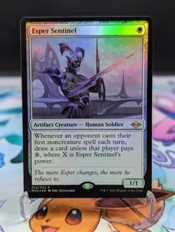 MTG Modern Horizons 2- Esper Sentinel 012 Foil - Image 1