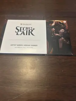 MTG Secret Lair | Artist Series Kieran Yanner FOIL Edition | New Sealed IN HAND - Image 1