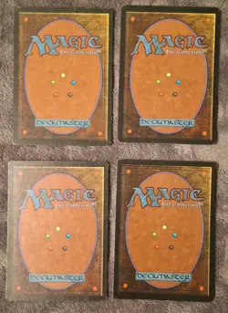 MTG Revised - Circle of Protection Red (x4) - LP/NM - No red magic allowed here! - Image 2