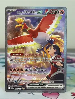 Pokemon TCG Ethan's Ho-Oh EX Sir 230/182 Destined Rivals Mint/Nm Condition - Image 1