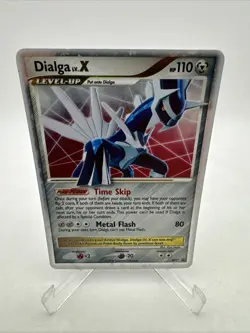 Dialga LV.X Holo Promo DP17 Diamond & Pearl 110 MP Level Up Pokemon TCG Card - Image 1