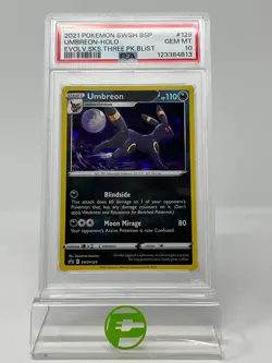 Pokemon TCG Sword & Shield Umbreon-Holo SWSH129 English GEM Mint PSA Grade 10 - Image 2
