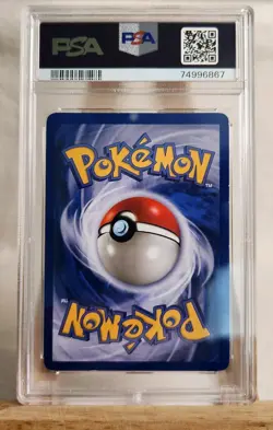 2007 Pokemon Secret Wonders Blastoise Holo #2 PSA 6 - Image 2