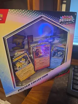 POKEMON PRISMATIC EVOLUTIONS POSTER BOX - Image 1