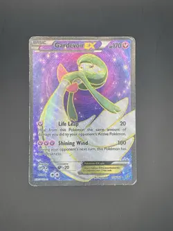 Pokemon TCG XY-Primal Clash Gardevoir EX Full Art Holo Ultra Rare 155/160 (MP-) - Image 3