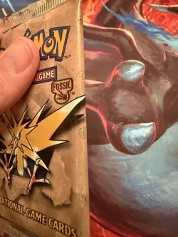 Pokemon Fossil Booster Pack Zapdos *Read description* - Image 5