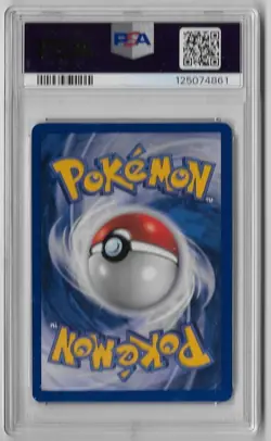 1999 Pokemon Fossil Holo Rare 1st Edition Moltres 12/62 - PSA 8 (Label errors) - Image 2