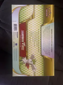 Pokemon Shaymin v Star Premium Collection Box, Sealed, 8 Booster Packs - Image 2