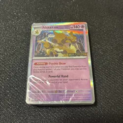 Mega Evolution Stamped Alakazam Build And Battle Deck Sealed - Image 1