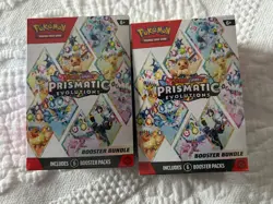 Variety Booster Bundle (4X Pokemon Packs +Holo), Prismatic,Stellar Crown, Lot 01 - Image 5