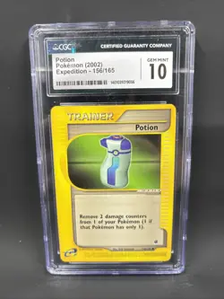 2002 Pokemon Expedition 156 Potion CGC 10 - Image 1