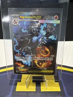 Mega Charizard X EX 125/94 ENGLISH SIR Phantasmal Flames NM Pack Fresh Pokemon - Image 1