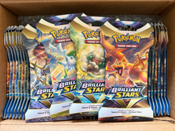 Lot of 50 Pokemon TCG: Sword & Shield-Brilliant Stars Sleeved Booster Packs 820650809972 - Image 1
