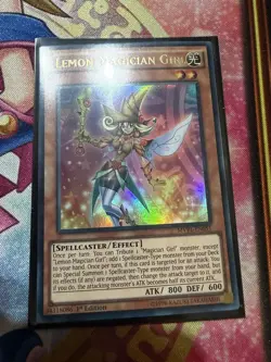 Lemon Magician Girl Ultra Rare The Dark Side of Dimensions Movie LP MVP1-EN051 - Image 1
