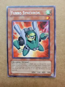 Turbo Synchron CSOC-EN002 YuGiOh Unlimited NM Yugioh MUST BUY 2+ BULK DISCOUNT! - Image 1