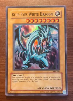 Blue-Eyes White Dragon | SKE-001 | NM | YuGiOh - Image 1
