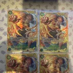 Monkey.D.Luffy OP13-118 SEC x4 Playset | One Piece ENGLISH | MINT - Image 2
