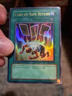 Card of Safe Return Unlimited YuGiOh Labyrinth Nightmare #LON-029 2003 - Image 1