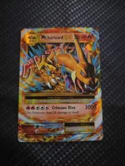 Pokemon M Charizard EX Flashfire Ultra Rare Full Art Holo Card 13/106 Near Mint - Image 3