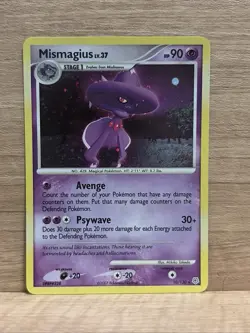 Pokemon TCG Mismagius Holo Rare Card Diamond & Pearl 10/130 - Image 1
