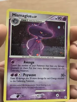 Pokemon TCG Mismagius Holo Rare Card Diamond & Pearl 10/130 - Image 2