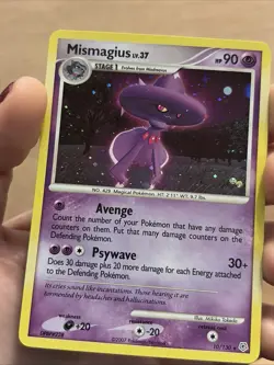 Pokemon TCG Mismagius Holo Rare Card Diamond & Pearl 10/130 - Image 3