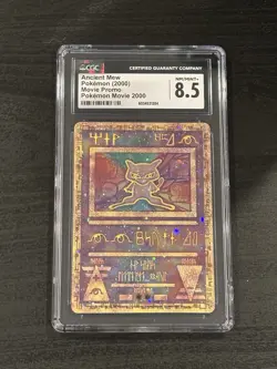 Ancient Mew Promotional Pokemon Card 2000 Movie Edition CGC 8.5 NM+ - Image 1