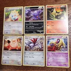 29 card lot of Pokemon HeartGold SoulSilver 2010 2011 TCG HP - LP - Image 1