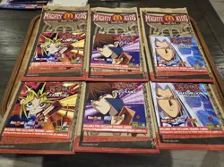 2002 Yu-Gi-Oh McDonalds Promo Bag SEALED Seto Kaiba CD with Card Pack YUGIOH X6 - Image 1
