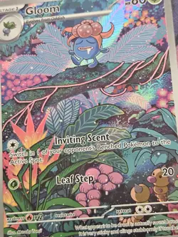 Pokemon TCG #198/197 Gloom Holo SV03: Obsidian Flames NM Card - Image 2