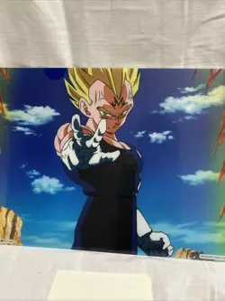 Dragon Ball Super Saiyan Vegeta Clear File & 9-Pocket Card Display Set Japan - Image 5