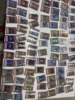 Yu-GI-oh Card Lot MOSTLY HOLOS Cards Are Bent See Photos - Image 1