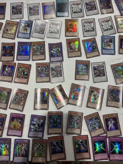 Yu-GI-oh Card Lot MOSTLY HOLOS Cards Are Bent See Photos - Image 4