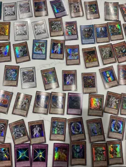 Yu-GI-oh Card Lot MOSTLY HOLOS Cards Are Bent See Photos - Image 5