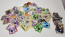 Over 250+ Pokemon Vintage Energy Trainers bundle bulk + 2 Power Cards From Movie - Image 1