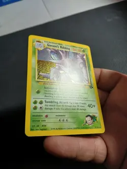 Pokemon TCG Giovanni's Nidoking Gym Challenge Holo Card 7/132 - Lightly Played - Image 3