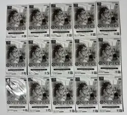 15 Pack Lot One Piece Card Game TCG Tournament Pack 2024 Oct-Dec *Sealed English - Image 1