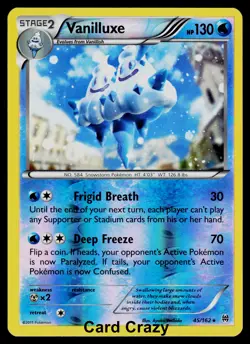 Vanilluxe 45/162 Reverse Holo - XY - BREAKthrough Pokemon Card [Near Mint] - Image 1