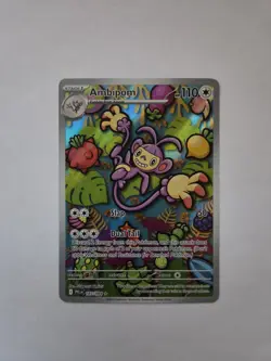 Ambipom 107/094 Phantasmal Flames Illustration Rare Card Near Mint - Image 1